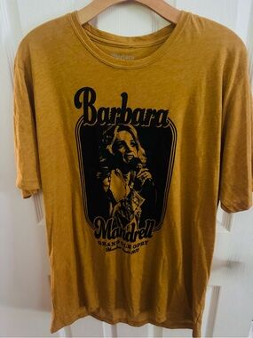 Barba Mandrell Graphic Tee - Mustard